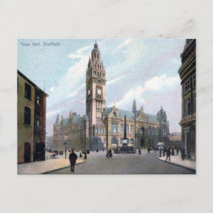 Old Briefkaart - Sheffield, Yorkshire