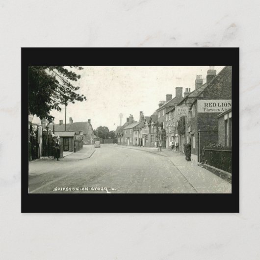 Old Briefkaart, Shipston-on-Stour, Warwickshire Briefkaart (Voorkant)
