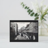 Old Briefkaart - Shop St, Galway, Ierland (Staand voorkant)