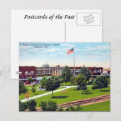 Old Briefkaart - Sikeston, Missouri, Verenigde Sta (Voorkant / Achterkant)