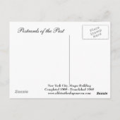 Old Briefkaart - Singer Building, New York City (Achterkant)