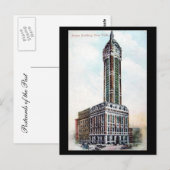 Old Briefkaart - Singer Building, NYC, 1911 (Voorkant / Achterkant)
