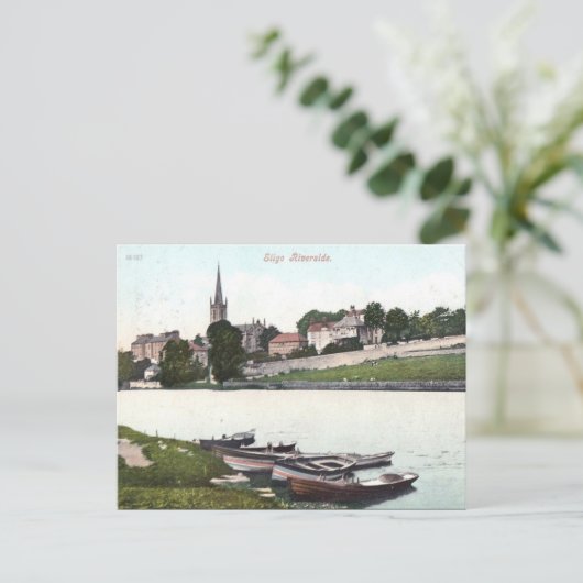 Old Briefkaart - Sligo, Ierland (Staand voorkant)