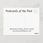 Old Briefkaart - Sparks St, Ottawa, Canada (Achterkant)