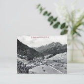 Old Briefkaart - St Anton am Arlberg, Oostenrijk (Staand voorkant)