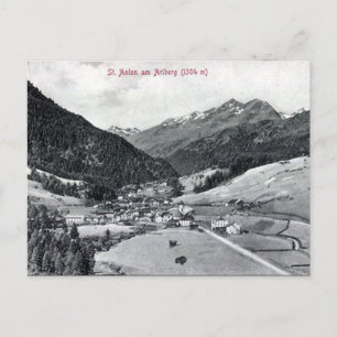 Old Briefkaart - St Anton am Arlberg, Oostenrijk