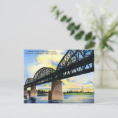 Old Briefkaart - St Louis, Missouri, Verenigde Sta (Staand voorkant)