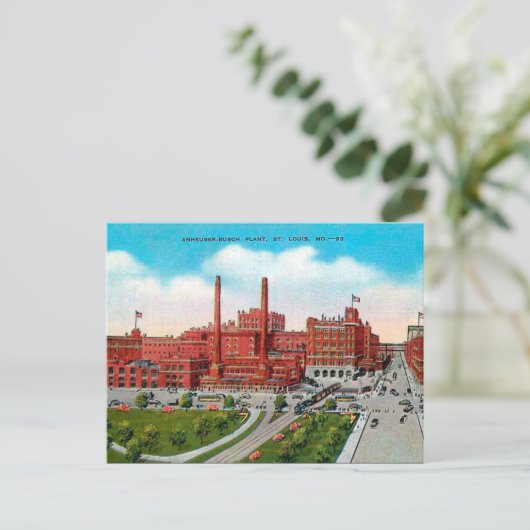 Old Briefkaart - St Louis, Missouri, Verenigde Sta (Staand voorkant)