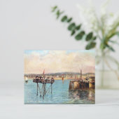 Old Briefkaart - St Malo, Frankrijk (Staand voorkant)