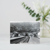 Old Briefkaart - Station Grindleford, Derbyshire (Staand voorkant)