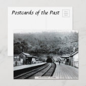 Old Briefkaart - Station Grindleford, Derbyshire (Voorkant / Achterkant)