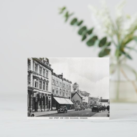 Old Briefkaart - Swindon, Wiltshire (Staand voorkant)