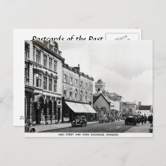 Old Briefkaart - Swindon, Wiltshire (Voorkant / Achterkant)
