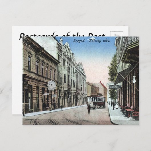 Old Briefkaart - Szeged , Hongarije (Voorkant / Achterkant)