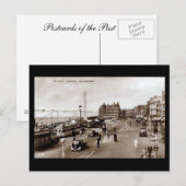 Old Briefkaart, Talbot Square, Blackpool Briefkaart (Voorkant / Achterkant)