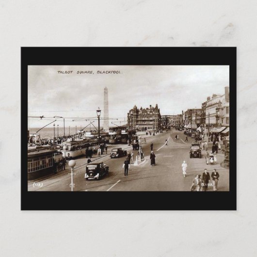 Old Briefkaart, Talbot Square, Blackpool Briefkaart (Voorkant)
