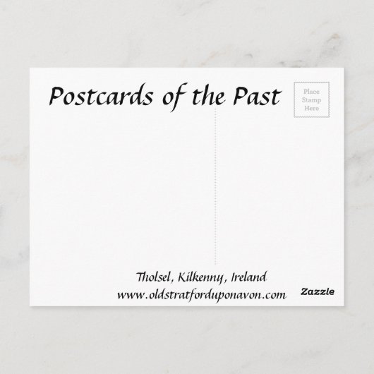 Old Briefkaart - Tholsel, Kilkenny, Ierland (Achterkant)