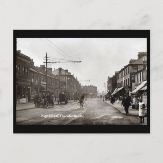 Old Briefkaart - Thornton Heath, Londen (Voorkant)
