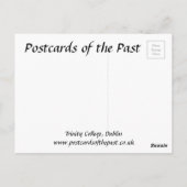 Old Briefkaart - Trinity College, Dublin (Achterkant)
