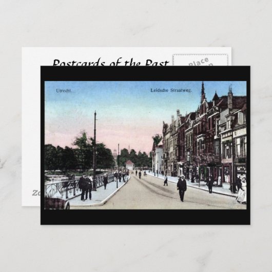 Old Briefkaart - Utrecht, Nederland (Voorkant / Achterkant)