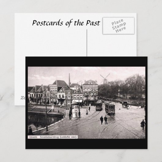 Old Briefkaart - Utrecht, Nederland (Voorkant / Achterkant)