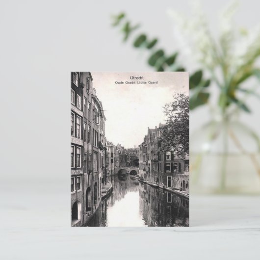 Old Briefkaart - Utrecht, Nederland (Staand voorkant)