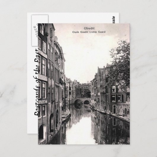 Old Briefkaart - Utrecht, Nederland (Voorkant / Achterkant)