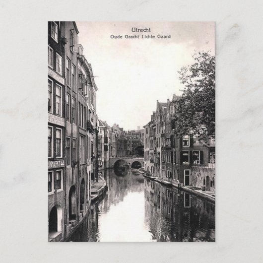 Old Briefkaart - Utrecht, Nederland (Voorkant)