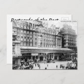 Old Briefkaart - Victoria Station, Londen (Voorkant / Achterkant)