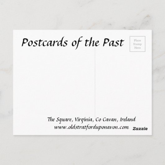 Old Briefkaart - Virginia, Co Cavan, Ierland (Achterkant)