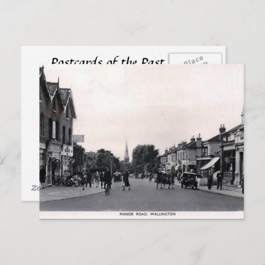 Old Briefkaart - Wallington, London Borough of Sut (Voorkant / Achterkant)