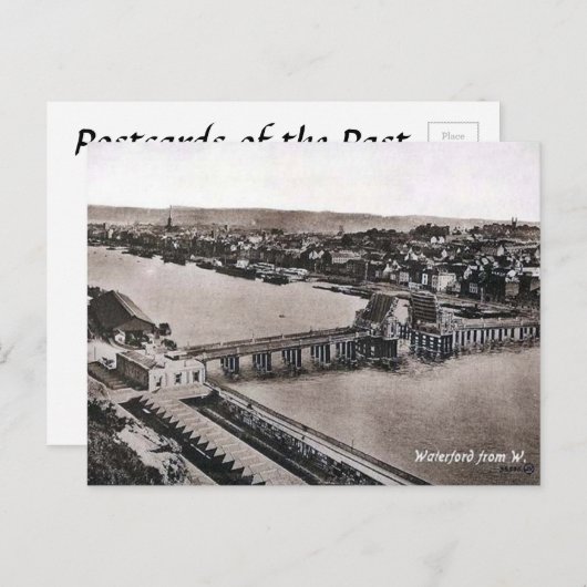 Old Briefkaart - Waterford, Ierland (Voorkant / Achterkant)