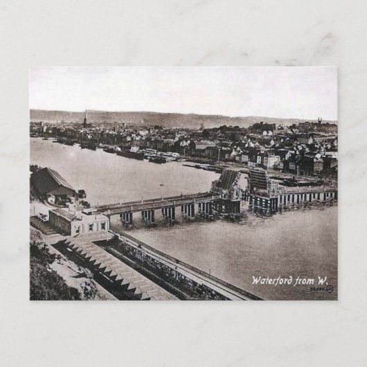 Old Briefkaart - Waterford, Ierland (Voorkant)