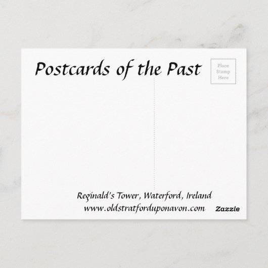 Old Briefkaart - Waterford, Ierland (Achterkant)