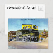 Old Briefkaart - Weirton, W Virginia, Verenigde St (Voorkant / Achterkant)