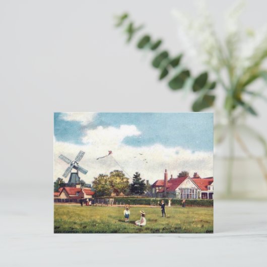 Old Briefkaart - Wimbledon Common, Londen (Staand voorkant)