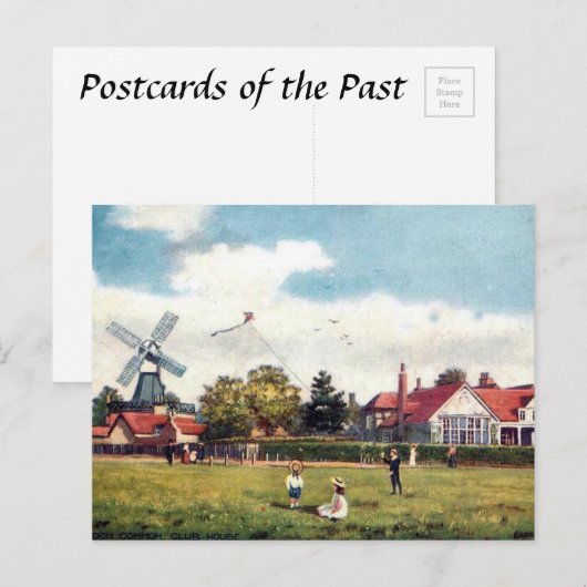 Old Briefkaart - Wimbledon Common, Londen (Voorkant / Achterkant)