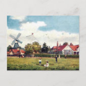 Old Briefkaart - Wimbledon Common, Londen (Voorkant)