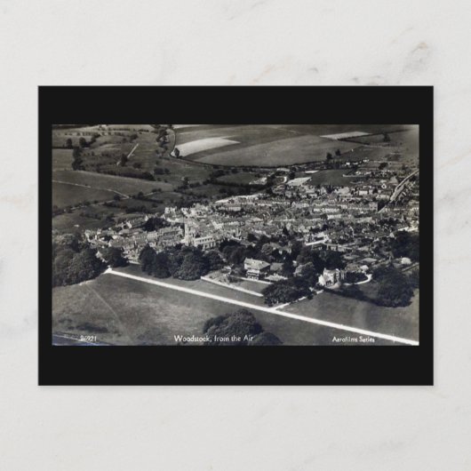 Old Briefkaart - Woodstock, Oxfordshire (Voorkant)