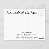 Old Briefkaart - Wormwood Scrubbs, Londen (Achterkant)