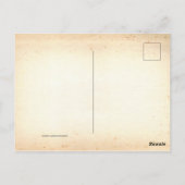 Old British Post kantoor telegram () Briefkaart (Achterkant)