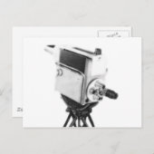 Old Broadcast TV Camera TK Briefkaart (Voorkant / Achterkant)