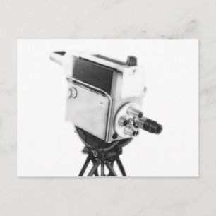 Old Broadcast TV Camera TK Briefkaart