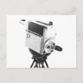 Old Broadcast TV Camera TK Briefkaart (Voorkant)