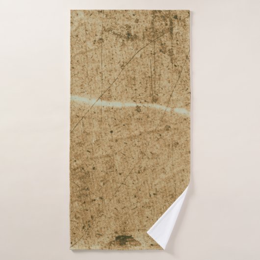Old brown paper texture. Papiervintage. Aged vinta Badhanddoek (Badhanddoek)