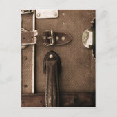 Old Brown Suitcase Briefkaart (Voorkant)