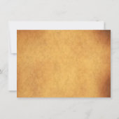 Old Buck 70th Birthday Party Kaart (Achterkant)