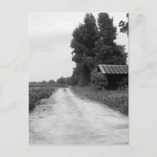 Old Building Barn in North Carolina Briefkaart