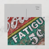 Old Building Brick Wall Graffiti - Postkaart (Voorkant / Achterkant)