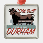 Old Bull Durham Metalen Ornament (Voorkant)